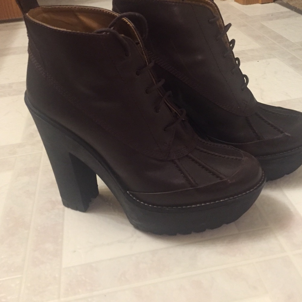 Ralph Lauren platform boot